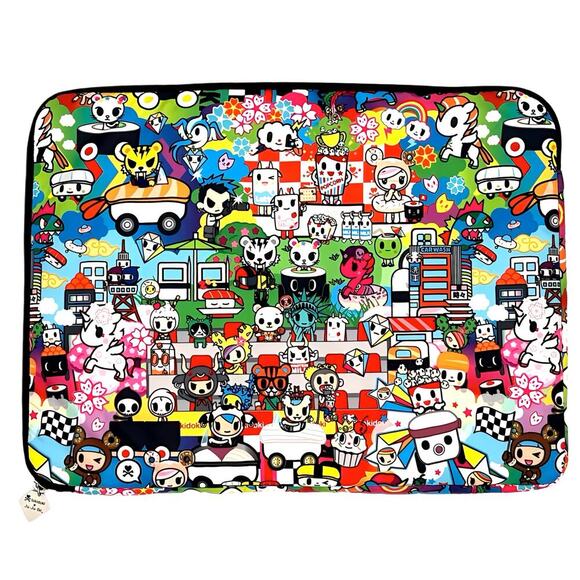 JuJuBe Tokidoki Sushi Cars MegaTech Laptop Case / Sleeve 17” Teflon Agion - Rare - Picture 5 of 8